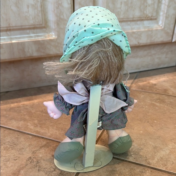 Precious Moments Plush Doll in Green and Gray - Picture 2 of 2